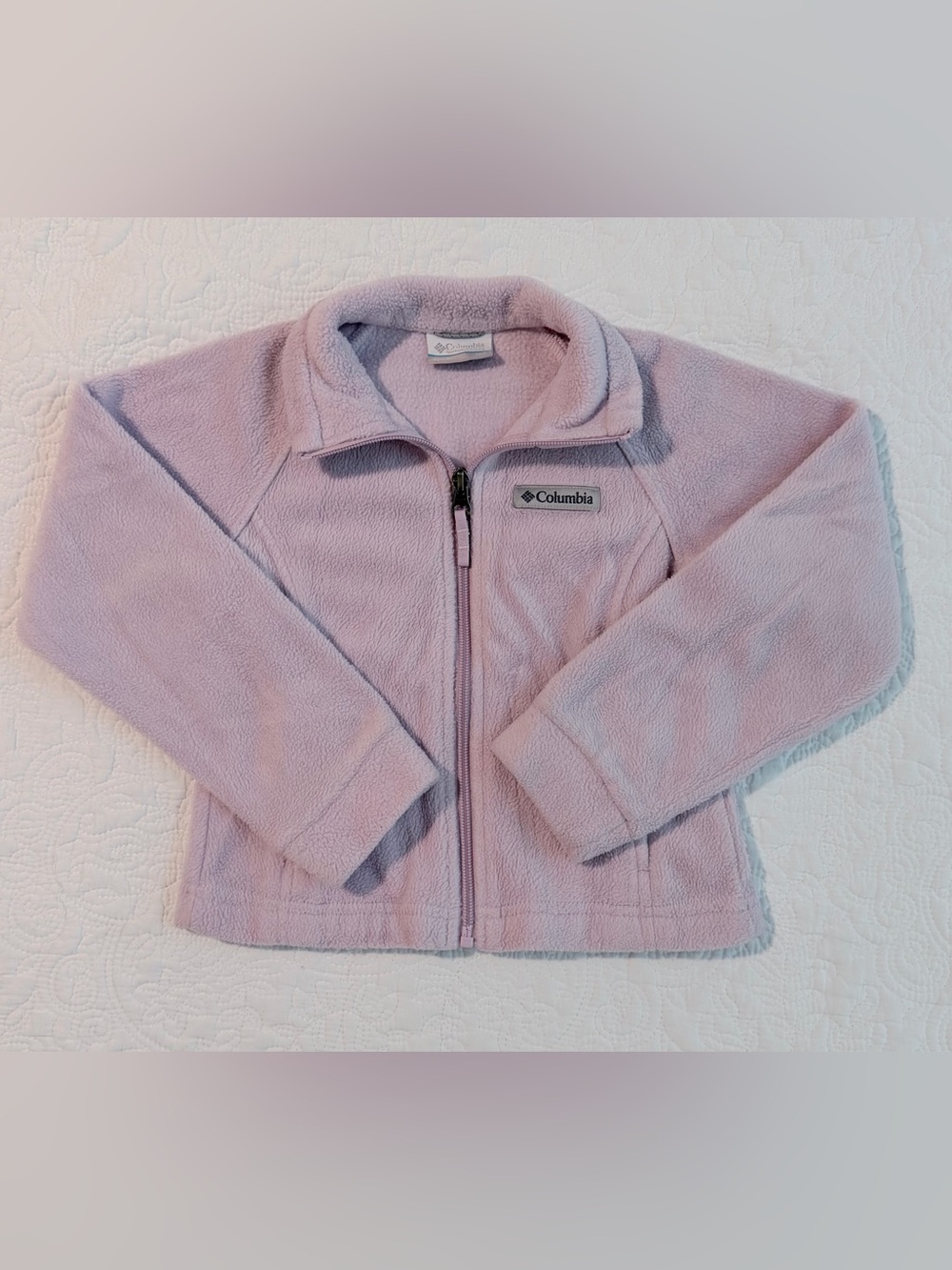 Columbia | Girls Benton Springs Full Zip Fleece Jacket | Size XXS (4/5)